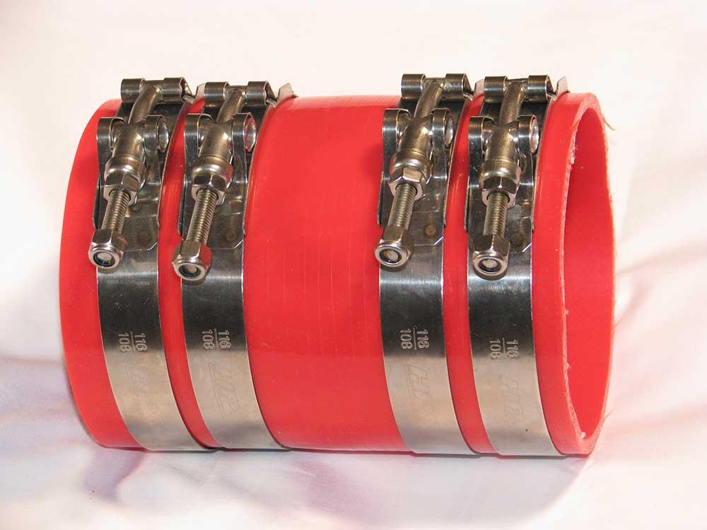 Red Silicone Exhaust Couplers